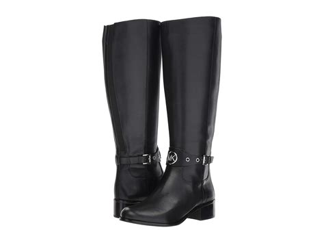 michael kors heather leather boots|Michael Kors cowboy boots.